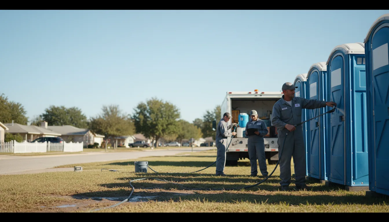 Long-Term Portable Toilet Rental in Drakesville, IA near me